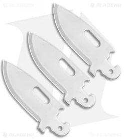 Cold Steel Click-N-Cut Replacement Blade 3 Pack (2.5" Drop Point) 40AP3A