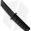 Cold Steel Kyoto II Fixed Blade Knife Tanto Black (3.25" Black)