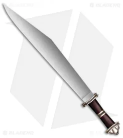 Cold Steel Long Sax Fixed Blade Knife Rosewood (17.25" Damascus) 88HVA