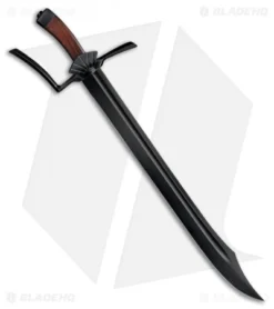 Cold Steel MAA Messer Sword W/ Rosewood Handle (22" Black) 88GMSSM