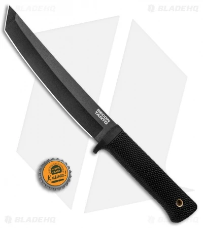 Cold Steel Recon Tanto Fixed Blade Knife (7" Black SK-5) 49LRT - Image 4