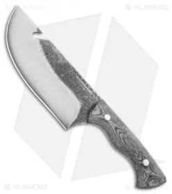 Condor Bush Slicer Fixed Blade Knife Black Micarta (6.5" Gray)