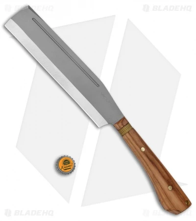 Condor Batonata Chopper Fixed Blade Knife Hickory W/ Leather Sheath (10" BB) - Image 4