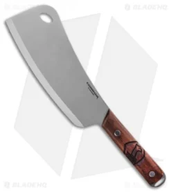 Condor Cleaver Fixed Blade Kitchen Knife Walnut (7.25" Bead Blast)