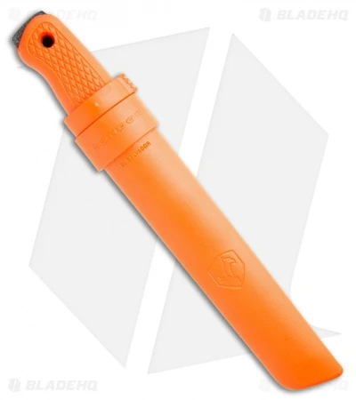 Condor Terrasaur Fixed Blade Knife Orange Plastic (4.25" Gray) CTK3947-4.1 - Image 3