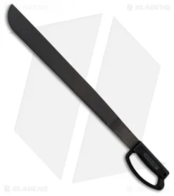 Ontario 22" Heavy Duty Machete Fixed Blade Knife Black (Black) 8518