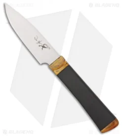 Ontario Agilite Paring Kitchen Knife Black Kraton (3.375" Satin) 2550