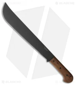 Ontario Limited Edition Bushcraft Machete Walnut (16" Black) 6520SB