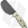 Ontario OKC RAT-3 Skinner Fixed Blade Knife Tan Micarta (3.75" Black) 8661