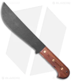 Ontario Old Hickory Outdoors Machete Fixed Blade Knife Walnut (9" Black)