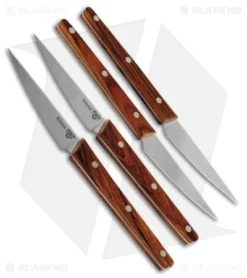 Ontario Robeson Viking Steak Knife 4-Piece Set (Cocobolo) 6416