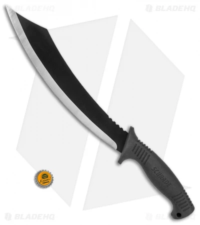 Schrade Mach1 Machete Fixed Blade (12" Black) SCMACH1CP - Image 3