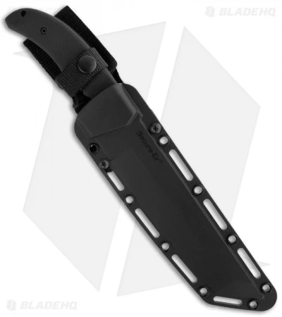 Cold Steel Warcraft Tanto Knife Fixed Blade (7.5" Black Plain) 13TL - Image 2