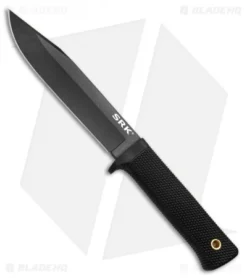 Cold Steel SRK Survival Rescue Knife Tactical Fixed Blade (6" Black SK-5)