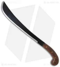 Condor Golok Machete Fixed Blade Knife W/Sheath (14.5" Black Plain) CTK410-14HCS