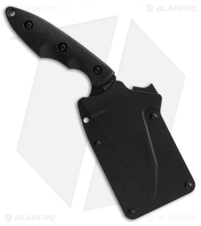 Ka-Bar TDI/Hinderer Hinderance Knife Fixed Blade (3.56" Black) 2485 - Image 2