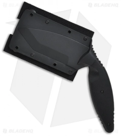Ka-Bar Large TDI Law Enforcement Tanto Fixed Blade Knife (3.625" BlackSerr) 1485 - Image 2