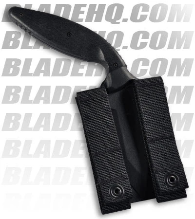 Ka-Bar Large TDI Law Enforcement Tanto Fixed Blade Knife (3.625" BlackSerr) 1485 - Image 3
