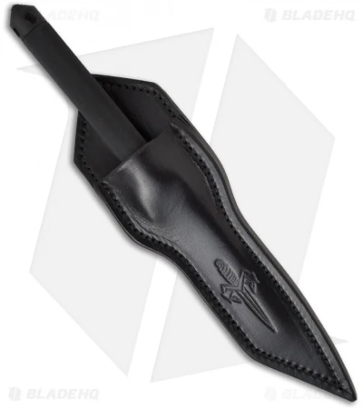 Custom Marfione Microtech A.D.O. Knife Black Spear Point (3.875" Black Plain) - Image 3