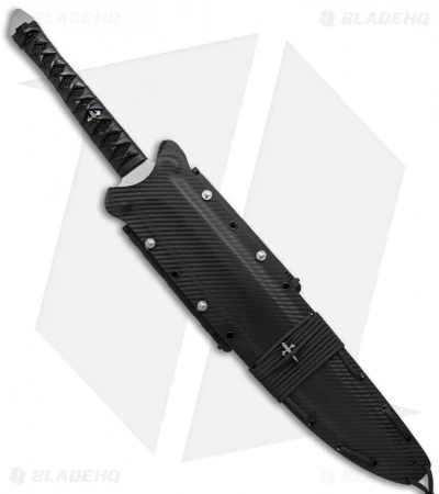 Marfione Custom Combat Wakizashi (15.5" Sim Hamon D2) - Image 2